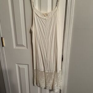 ODDY Elegant White Lace Dress